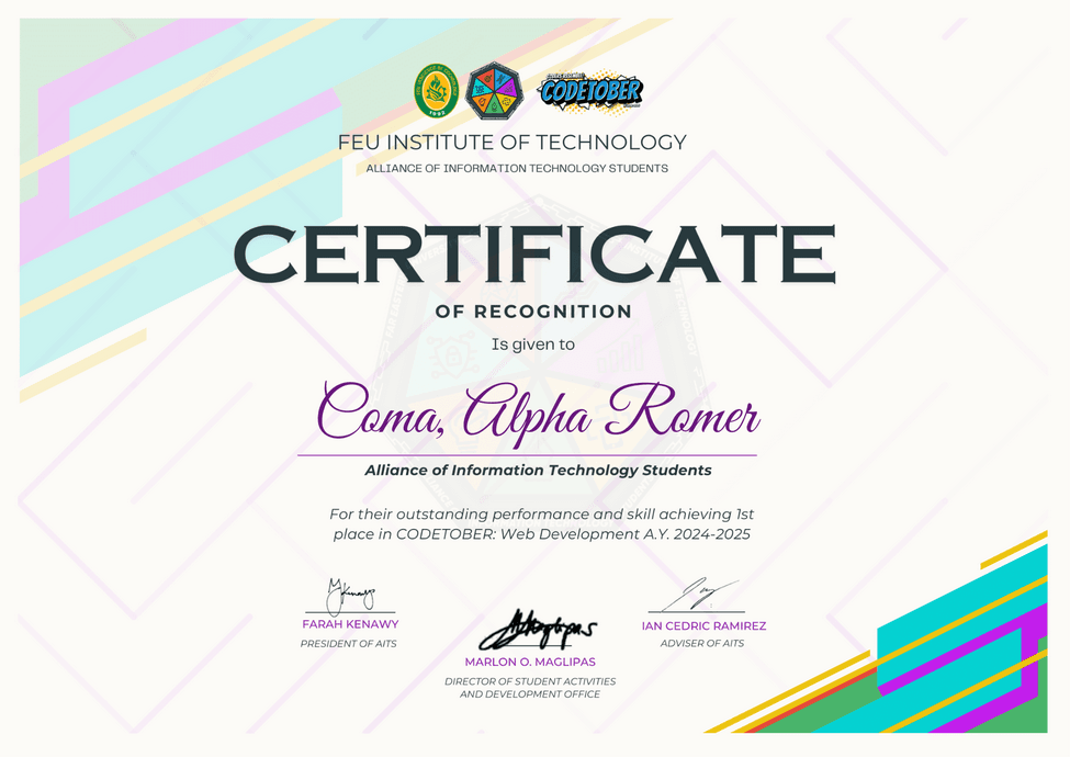 Codetober: Web Development Champions